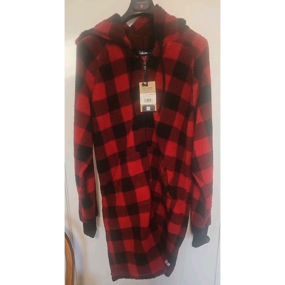 Chubbies Lumberjack Medium Polyester Red/Black Romper Loungewear
